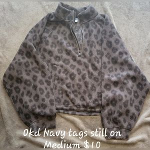 Old Navy Crop Sweatshirt